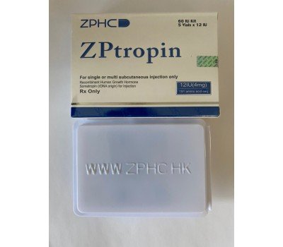 Compre ZPtropin (HGH) 5 frascos 12IU / kit frasco 60iu + 12ml BacWater