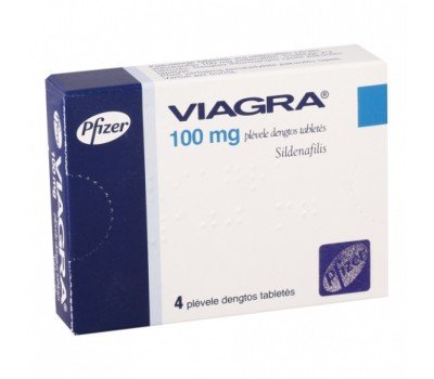 Compre VIAGRA PFIZER 100MG/TAB 4 TABS