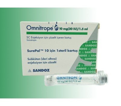 Compre OMNITROPE 30 UI 10 MG / 1,5 ML CARTUCHO