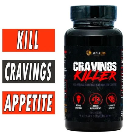 Alpha Lion Cravings Killer - 50 Cápsulas - Controle de Apetite